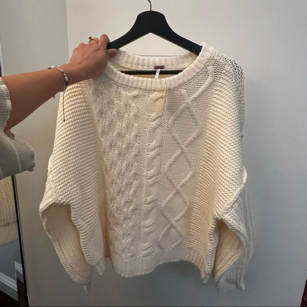 FP knitted cream sweater - Picture 4 of 7
